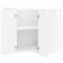 Armario de cocina de esquina pared Lucca blanca de alto brillo de , Armarios de cocina - Ref: Foro24-853859, Precio: 91,55 €,...