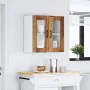 Armario pared cocina puerta de cristal Lucca madera vieja de , Armarios de cocina - Ref: Foro24-853915, Precio: 67,81 €, Desc...