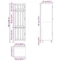 Mueble de cocina Lucca de madera contrachapada gris hormigón de , Armarios de cocina - Ref: Foro24-853871, Precio: 195,46 €, ...