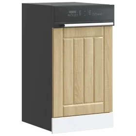 Panel para lavavajillas Lucca madera contrachapada roble sonoma de , Armarios de cocina - Ref: Foro24-853890, Precio: 26,04 €...