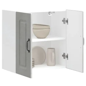 Armario de pared cocina Kalmar madera ingeniería gris hormigón de , Armarios de cocina - Ref: Foro24-853581, Precio: 52,97 €,...
