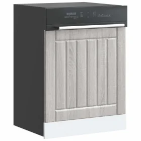 Panel para lavavajillas Lucca madera contrachapada sonoma gris de , Armarios de cocina - Ref: Foro24-853903, Precio: 34,22 €,...