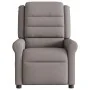 Sillón reclinable de tela gris taupe de , Sillones - Ref: Foro24-4015643, Precio: 206,39 €, Descuento: %