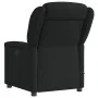 Sillón reclinable de masaje de tela negro de , Sillones - Ref: Foro24-4015608, Precio: 210,38 €, Descuento: %