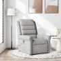 Sillón de masaje reclinable de tela gris nube de , Sillones - Ref: Foro24-4015655, Precio: 190,85 €, Descuento: %