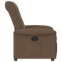 Sillón reclinable de tela marrón de , Sillones - Ref: Foro24-4015620, Precio: 188,41 €, Descuento: %