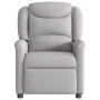 Sillón de masaje reclinable de tela gris nube de , Sillones - Ref: Foro24-4015615, Precio: 205,65 €, Descuento: %
