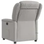 Sillón de masaje reclinable de tela gris nube de , Sillones - Ref: Foro24-4015615, Precio: 205,65 €, Descuento: %