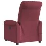 Sillón de masaje reclinable de tela color vino tinto de , Sillones - Ref: Foro24-4015629, Precio: 201,94 €, Descuento: %
