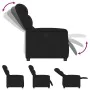 Sillón reclinable de tela negro by , Armchairs - Ref: Foro24-4015598, Price: 189,03 €, Discount: %