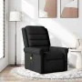 Sillón reclinable de masaje de tela negro de , Sillones - Ref: Foro24-4015648, Precio: 223,22 €, Descuento: %