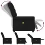Sillón reclinable de masaje de tela negro de , Sillones - Ref: Foro24-4015648, Precio: 223,22 €, Descuento: %