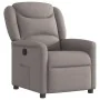 Sillón reclinable de tela gris taupe de , Sillones - Ref: Foro24-4015603, Precio: 202,47 €, Descuento: %
