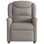 Sillón reclinable de tela gris taupe de , Sillones - Ref: Foro24-4015603, Precio: 202,47 €, Descuento: %