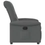 Sillón reclinable de tela gris oscuro de , Sillones - Ref: Foro24-4015617, Precio: 193,88 €, Descuento: %