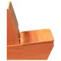 Sillas de jardín 2 uds marrón cera 60x64x70,5 cm de , Sillas de jardín - Ref: Foro24-859314, Precio: 136,83 €, Descuento: %