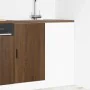 Mueble bajo para fregadero de madera de ingeniería roble marrón de , Armarios de cocina - Ref: Foro24-854295, Precio: 76,22 €...