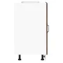 Mueble bajo para fregadero de madera de ingeniería roble marrón de , Armarios de cocina - Ref: Foro24-854295, Precio: 76,22 €...