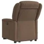 Silla de masaje reclinable de pie de tela marrón de , Sillones - Ref: Foro24-3303208, Precio: 294,60 €, Descuento: %