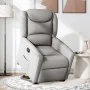 Sillón reclinable elevable de tela gris nube de , Sillones - Ref: Foro24-3303203, Precio: 273,11 €, Descuento: %