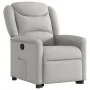 Sillón reclinable elevable de tela gris nube de , Sillones - Ref: Foro24-3303203, Precio: 273,11 €, Descuento: %