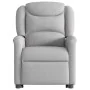 Sillón reclinable elevable de tela gris nube de , Sillones - Ref: Foro24-3303203, Precio: 273,11 €, Descuento: %