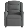 Sillón reclinable de masaje eléctrico tela gris oscuro de , Sillones - Ref: Foro24-3303185, Precio: 263,02 €, Descuento: %