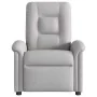 Sillón reclinable eléctrico de tela gris nube by , Armchairs - Ref: Foro24-3303243, Price: 246,28 €, Discount: %