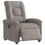 Sillón reclinable eléctrico tela gris taupé de , Sillones - Ref: Foro24-3303241, Precio: 256,67 €, Descuento: %