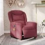 Sillón de masaje reclinable eléctrico tela rojo tinto de , Sillones - Ref: Foro24-3303187, Precio: 258,44 €, Descuento: %