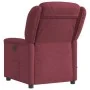 Sillón de masaje reclinable eléctrico tela rojo tinto de , Sillones - Ref: Foro24-3303187, Precio: 258,44 €, Descuento: %