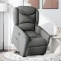 Sillón eléctrico reclinable elevable de tela gris oscuro by , Armchairs - Ref: Foro24-3303215, Price: 327,00 €, Discount: %