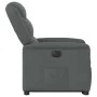 Sillón eléctrico reclinable elevable de tela gris oscuro by , Armchairs - Ref: Foro24-3303215, Price: 327,00 €, Discount: %