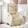 Sillón eléctrico reclinable elevable de tela color crema de , Sillones - Ref: Foro24-3303222, Precio: 326,19 €, Descuento: %