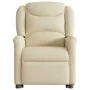 Sillón eléctrico reclinable elevable de tela color crema de , Sillones - Ref: Foro24-3303222, Precio: 326,19 €, Descuento: %