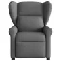 Sillón reclinable de masaje eléctrico tela gris oscuro de , Sillones - Ref: Foro24-3303365, Precio: 262,93 €, Descuento: %