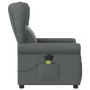 Sillón reclinable de masaje eléctrico tela gris oscuro de , Sillones - Ref: Foro24-3303365, Precio: 262,93 €, Descuento: %
