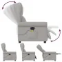 Sillón reclinable de masaje eléctrico tela gris nube von , Sessel - Ref: Foro24-3303373, Preis: 262,64 €, Rabatt: %