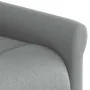 Sillón de masaje reclinable de pie de tela gris claro by , Armchairs - Ref: Foro24-3303384, Price: 295,95 €, Discount: %