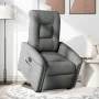 Sillón reclinable elevable de tela gris oscuro by , Armchairs - Ref: Foro24-3303255, Price: 279,04 €, Discount: %