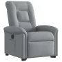 Sillón eléctrico reclinable elevable de tela gris claro de , Sillones - Ref: Foro24-3303274, Precio: 322,48 €, Descuento: %