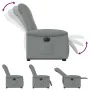 Sillón eléctrico reclinable elevable de tela gris claro de , Sillones - Ref: Foro24-3303274, Precio: 322,48 €, Descuento: %