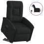 Sillón eléctrico reclinable elevable de tela negro de , Sillones - Ref: Foro24-3303276, Precio: 328,99 €, Descuento: %