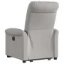 Sillón eléctrico reclinable elevable de tela gris nube de , Sillones - Ref: Foro24-3303283, Precio: 329,45 €, Descuento: %