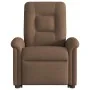 Sillón de masaje eléctrico reclinable elevable tela marrón de , Sillones - Ref: Foro24-3303288, Precio: 343,07 €, Descuento: %