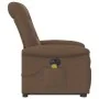 Sillón de masaje eléctrico reclinable elevable tela marrón de , Sillones - Ref: Foro24-3303288, Precio: 343,07 €, Descuento: %