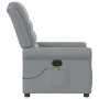 Sillón reclinable de masaje eléctrico tela gris claro de , Sillones - Ref: Foro24-3303304, Precio: 265,63 €, Descuento: %