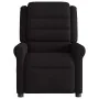 Sillón reclinable de masaje eléctrico tela negro de , Sillones - Ref: Foro24-3303306, Precio: 267,40 €, Descuento: %