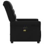 Sillón reclinable de masaje eléctrico tela negro de , Sillones - Ref: Foro24-3303306, Precio: 267,40 €, Descuento: %