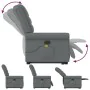Silla de masaje reclinable de pie de tela gris oscuro de , Sillones - Ref: Foro24-3303325, Precio: 284,48 €, Descuento: %